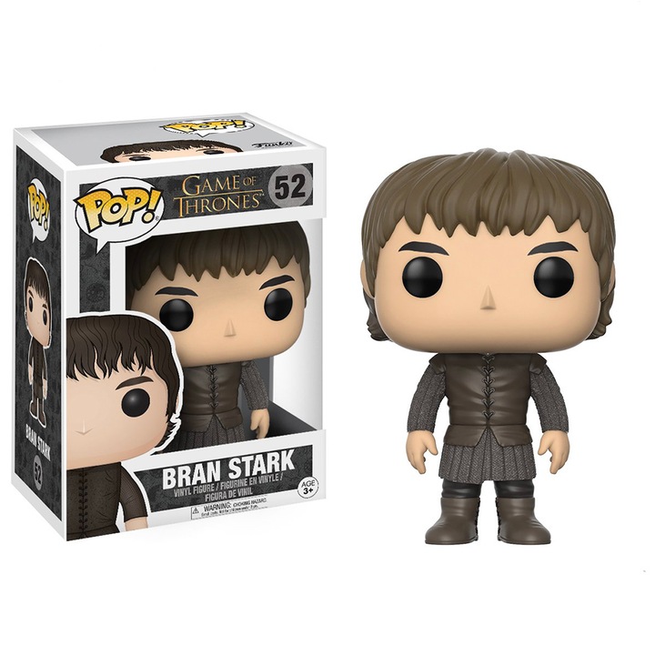 Фигура Funko Pop! 123327, TV: Game Of Thrones - Bran Stark, Кафяв, 9.5см
