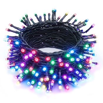 Instalatie de Craciun Tip Perdea Franjurata Zenino® - 572 LED, 20M, IP44, 8 Jocuri de Lumini, Telecomanda, Transformator, Interconectabil, Interior/Exterior, Multicolor Instalatie de Craciun Tip Perdea Franjurata Zenino® - 572 LED, 20M, IP44, 8 Jocuri de Lumini, Telecomanda, Transformator, Interconectabil, Interior/Exterior, Multicolor