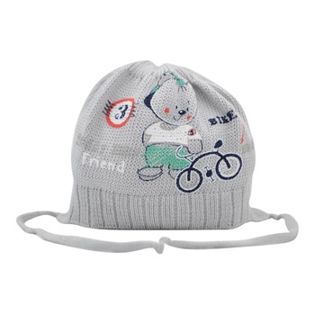 Caciula pentru baieti Aliap 4470-B-42-44, Gri 42-44 CM Standard Caciula pentru baieti Aliap 4470-B-42-44, Gri 42-44 CM Standard