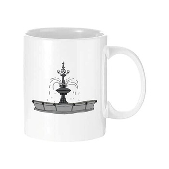 Cana alba 330ml cu Friends fantana 003 Cana alba 330ml cu Friends fantana 003