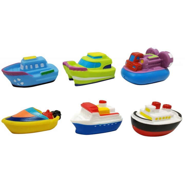 Gumi hajók, 6 db