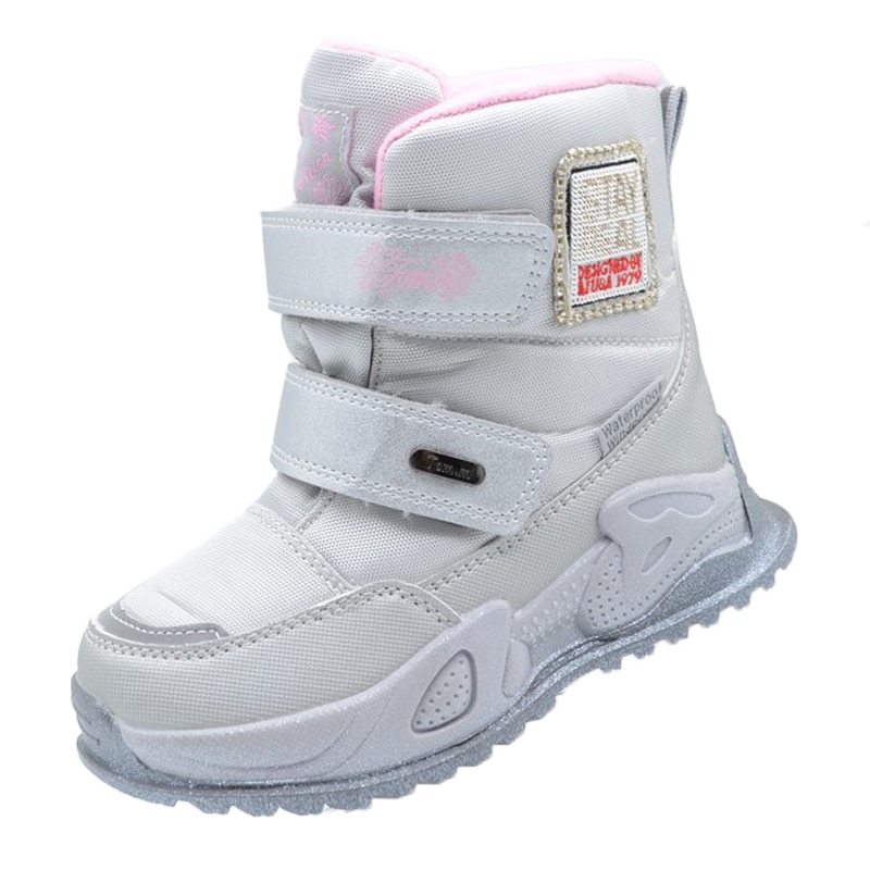 Cizme imblanite pentru fete Tom Miki C-T9587-A-30, Argintiu 67350