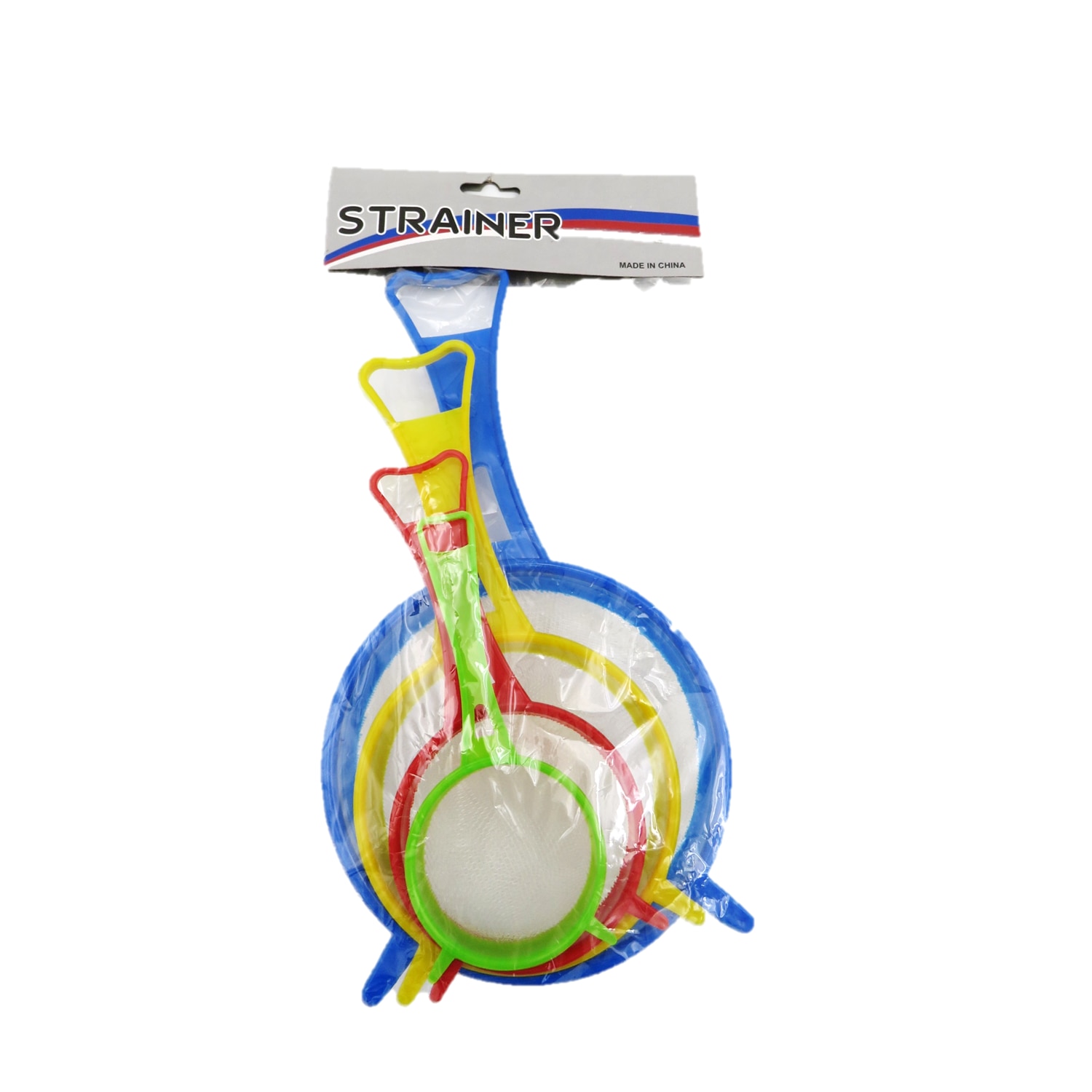 Set 4 site plastic, 6 cm, 8 cm, 10 cm, 13 cm, multicolore