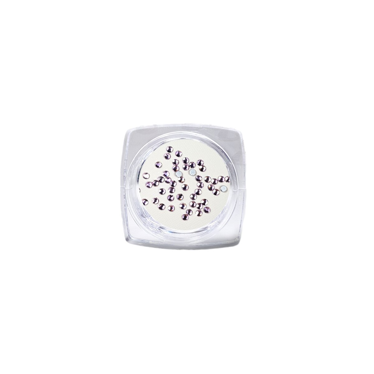 Stras pentru unghii, MoonbasaNails, 50buc, SS4, Light Rose