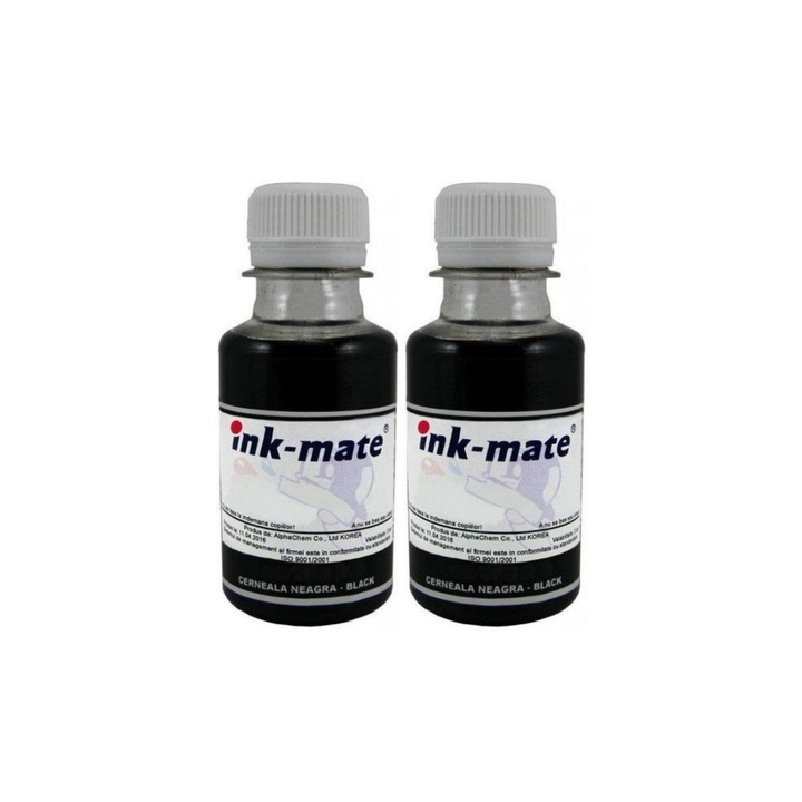 Batch Tintás üveg Ink-Mate kompatibilis HP (56) 2x100ml C6656AE Fekete