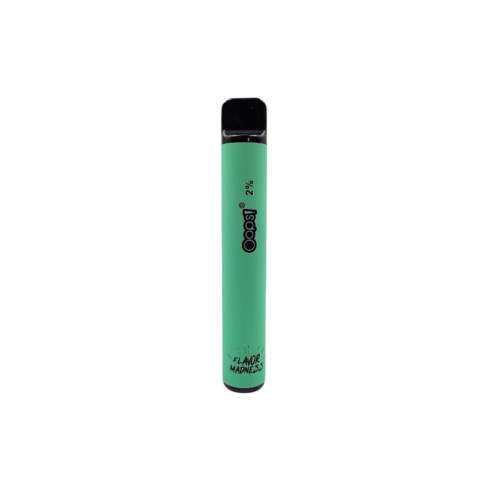 Kit tigara electronica Oops! - Watermelon Mint, 700 pufuri, nicotina 20mg/ml, unica folosinta