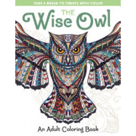 The Wise Owl: An Adult Coloring Book, Spring House Press (Author)