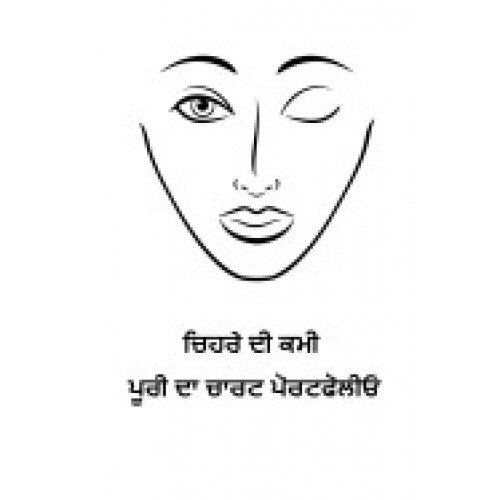 Makeup Face Chart Portfolio