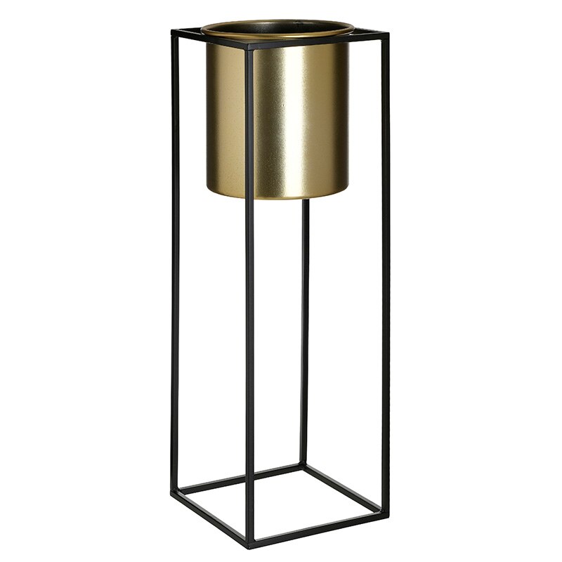 Suport Ghiveci Metal/ Auriu, Charisma, D20X59