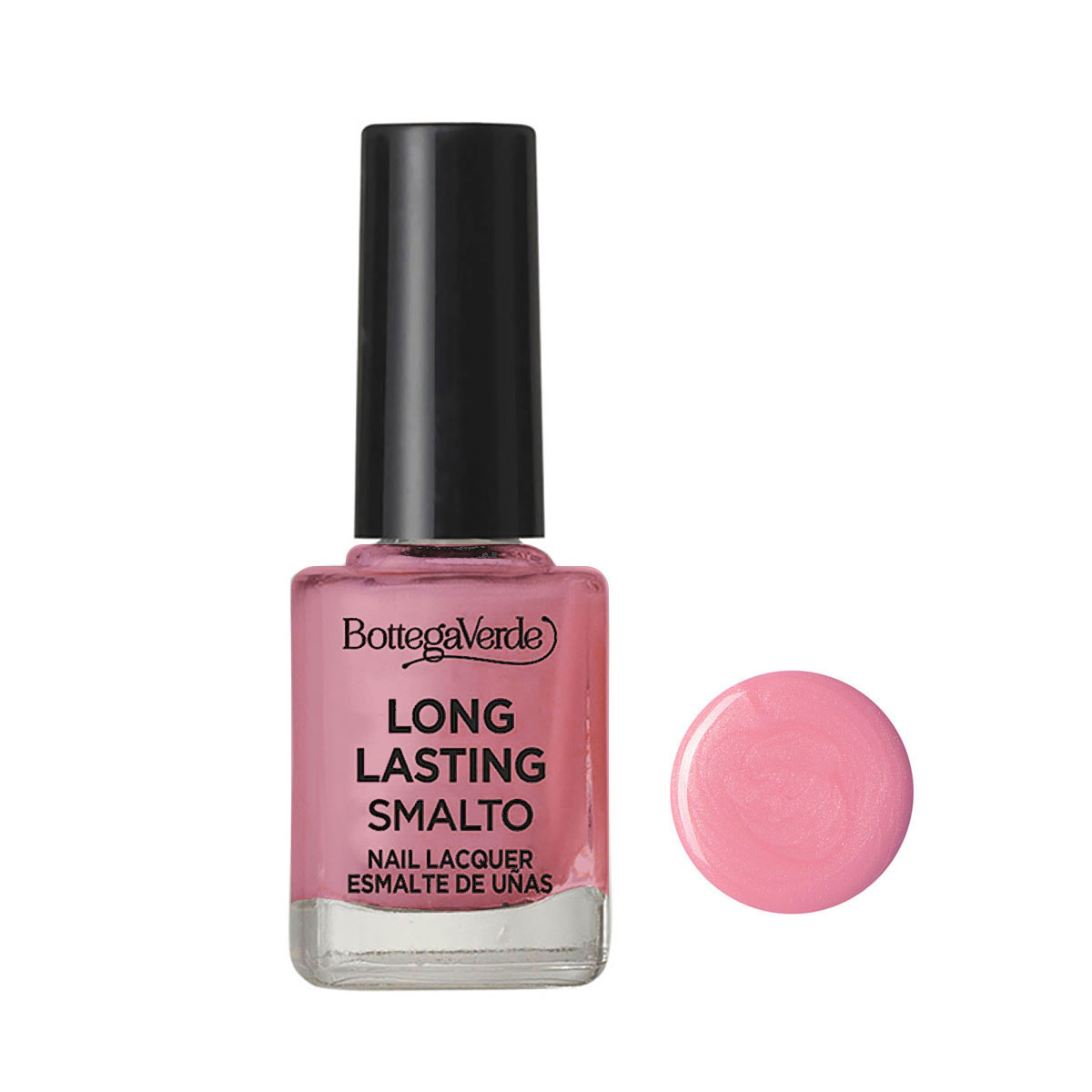 Lac de unghii stralucitor, roz sidefat, 10 ML, Bottega Verde
