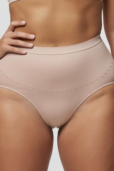Chiloti modelatori din microfibra Comfort Size, Pompea, Nude Chiloti modelatori din microfibra Comfort Size, Pompea, Nude