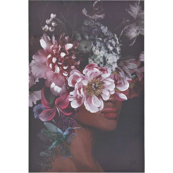 Tablou canvas Flower Lady, Charisma, 80Χ4Χ120 Tablou canvas Flower Lady, Charisma, 80Χ4Χ120