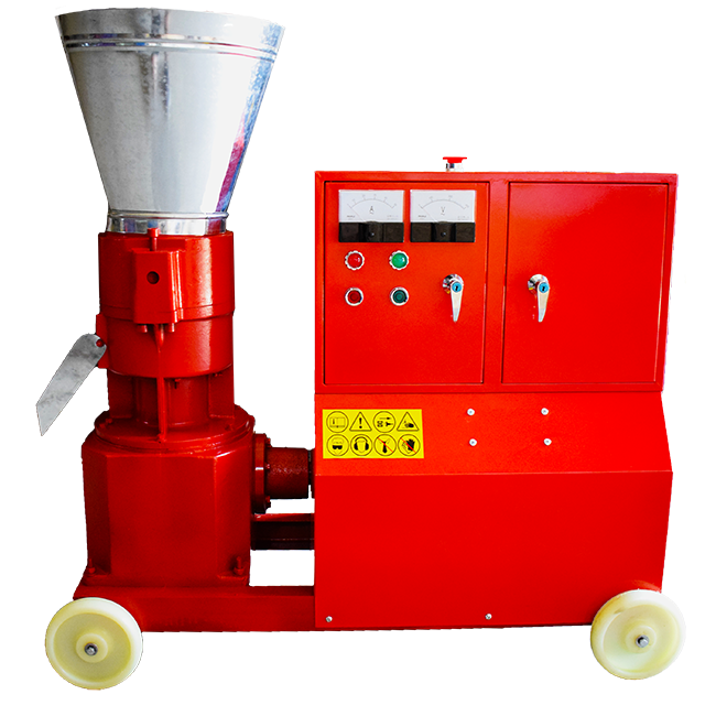 Granulator Furaje EMP®️ Tehno cu Reductor, Profesional, 7.5 KW, 300 kg/h, 1500 RPM, Cupru 100%, Trifazat