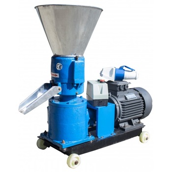Granulator Furaje EMP®️ Tehno cu Reductor, Profesional, 4 KW, 150 kg/h, 1500 RPM, Cupru 100%, Albastru, Trifazat Granulator Furaje EMP®️ Tehno cu Reductor, Profesional, 4 KW, 150 kg/h, 1500 RPM, Cupru 100%, Albastru, Trifazat