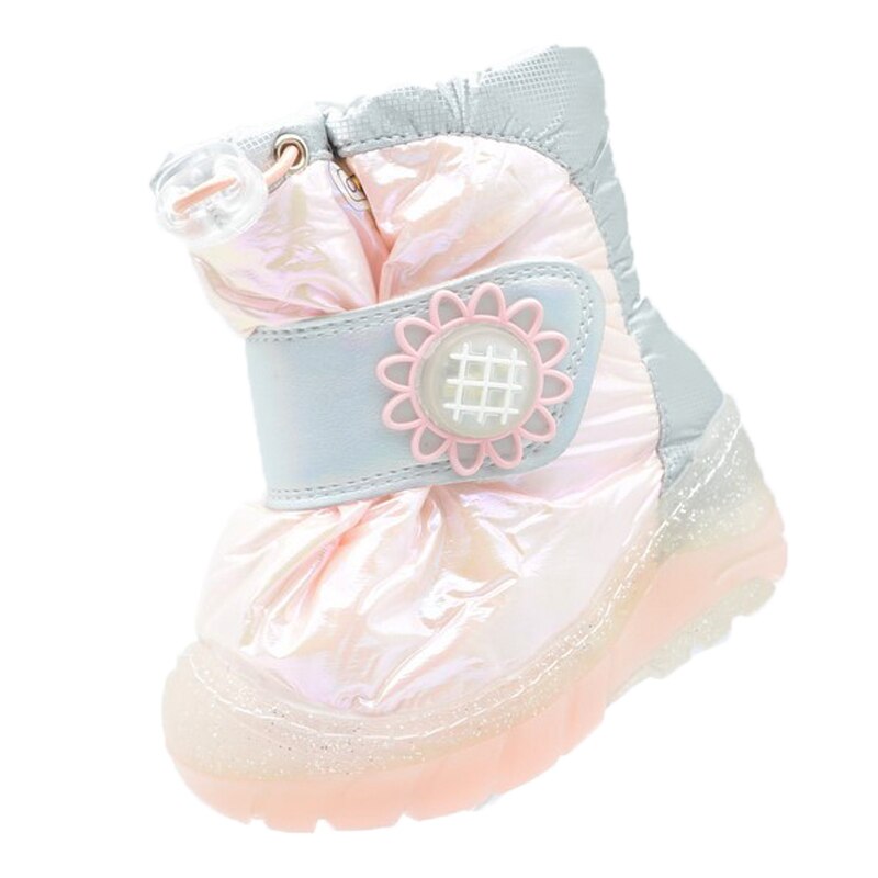 Cizme imblanite pentru fete Tom Miki B-9754-F-B-22, Roz 67479