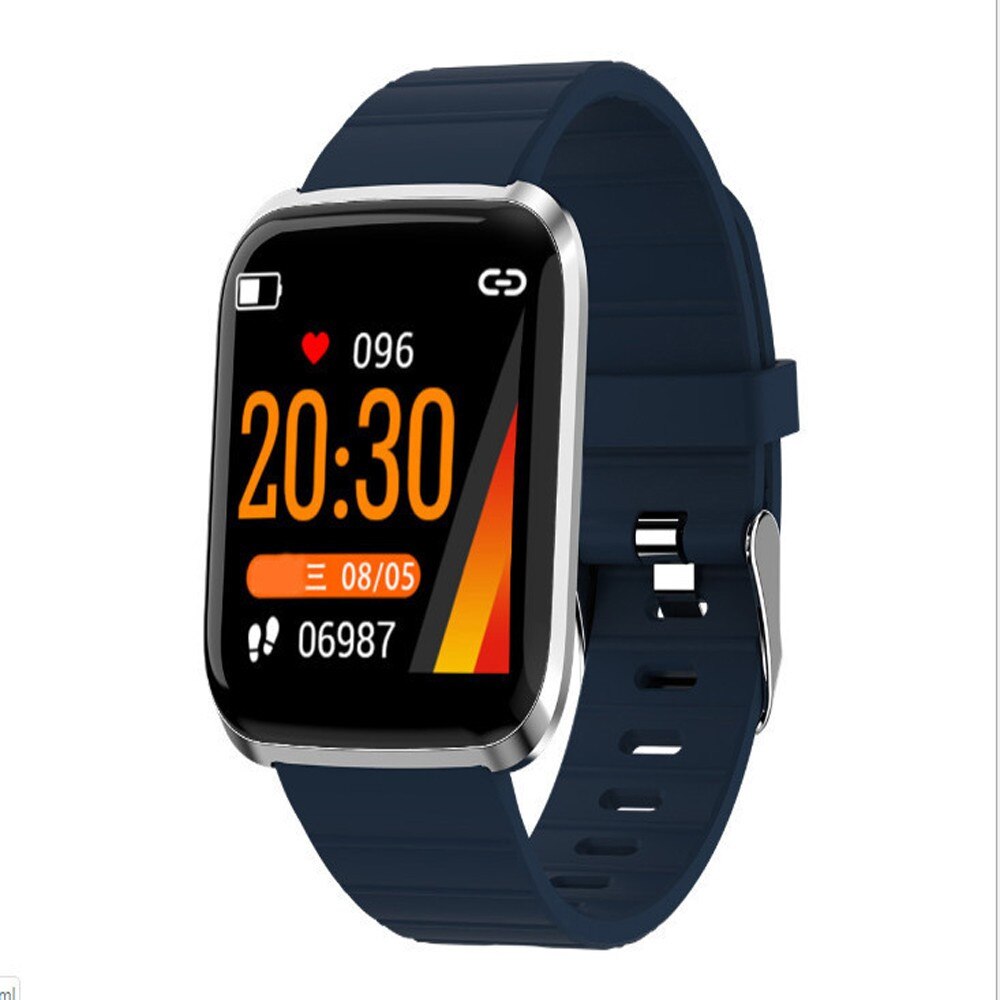 Bratara inteligenta, ID116 Pro, albastru