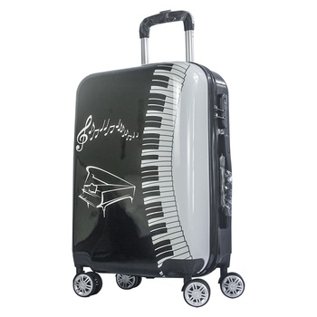 Troler halber din ABS si policarbonat, 55x24x35cm, Piano Troler halber din ABS si policarbonat, 55x24x35cm, Piano