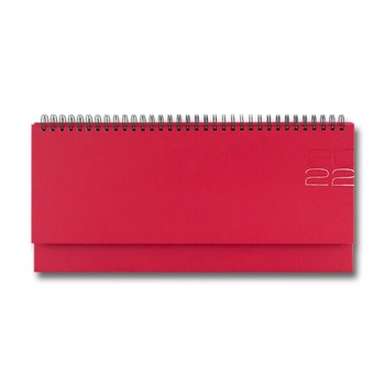 Agenda planner 430 Matra Rosso, 10.5 x 29.8 cm, datata saptamanal 2022 Agenda planner 430 Matra Rosso, 10.5 x 29.8 cm, datata saptamanal 2022