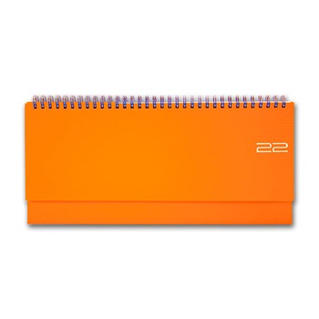 Agenda planner 430 Salemi Orange, 10.5 x 29.8 cm, datata saptamanal 2022 Agenda planner 430 Salemi Orange, 10.5 x 29.8 cm, datata saptamanal 2022