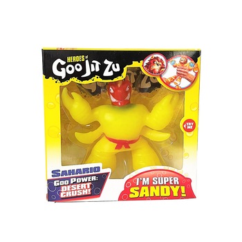 Figurina extensibila Goo Jit Zu, Galben Figurina extensibila Goo Jit Zu, Galben