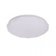 LED плафон Lightex DIAMOND, 12W, 4000K, Ф260mm, IP44, Бял