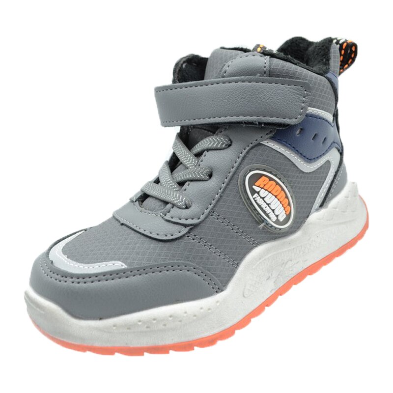 Ghete imblanite pentru baieti Tom Miki C-T9406-C-28, Gri 28 EU