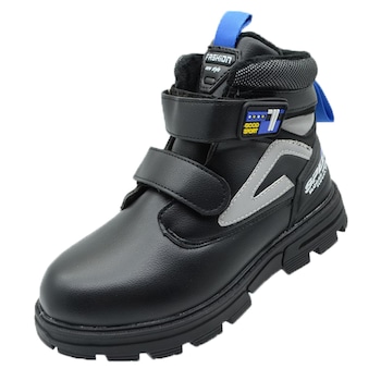 Ghete imblanite pentru baieti Tom Miki C-T9694-A-35, Negru 67698 Ghete imblanite pentru baieti Tom Miki C-T9694-A-35, Negru 67698