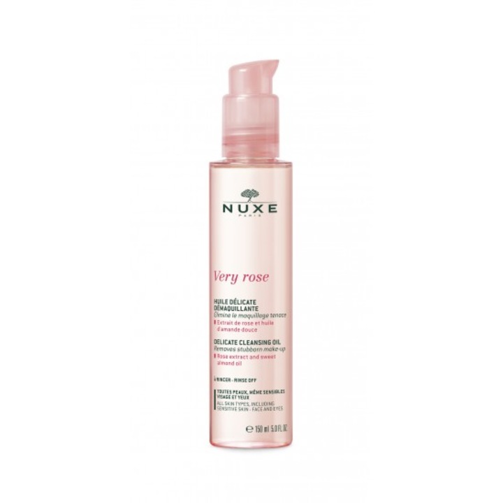 Nuxe, Very Rose, Cleansing Oil, For Face, 150 ml