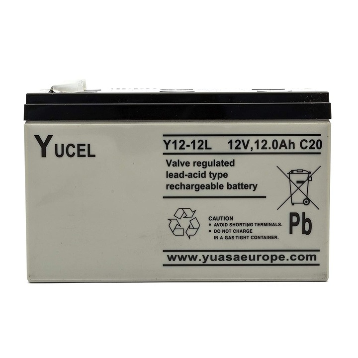 Aкумулаторна батерия Yuasa Yucel Y7-12L 12V 7Ah F2