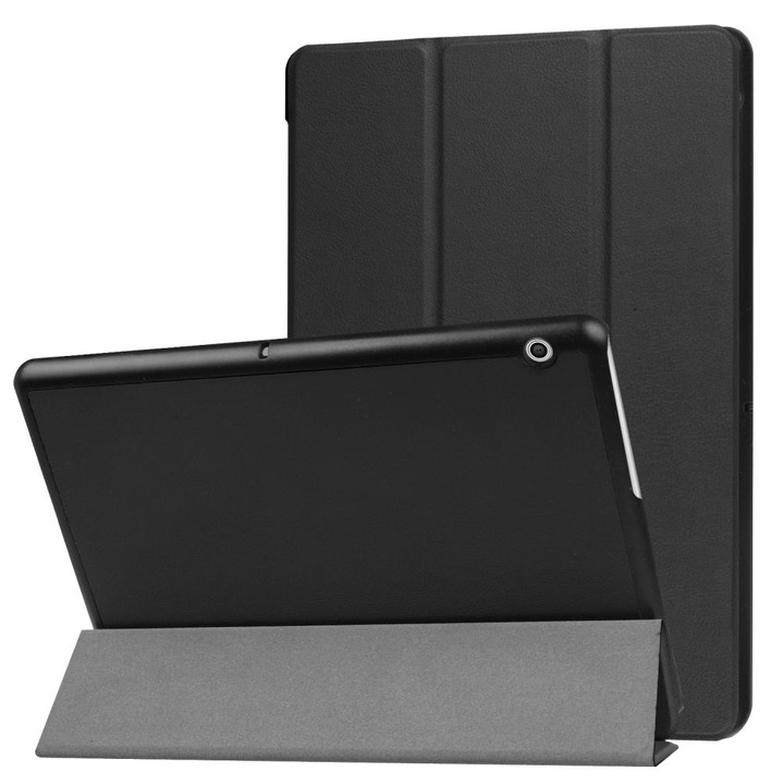 Huawei MediaPad T3 10.0 tablet tok (Smart Case) on/off funkcióval - Tech-Protect- fekete (ECO csomagolás)