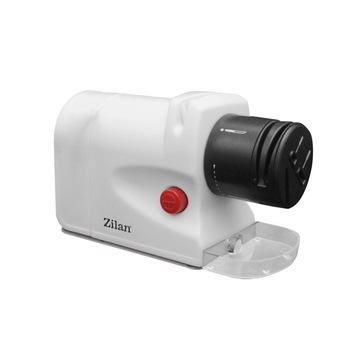 Ascutitor de cutite Zilan ZLN2175 Alb, 15W, ultra compact, 2 nivele, ascutire si slefuire Ascutitor de cutite Zilan ZLN2175 Alb, 15W, ultra compact, 2 nivele, ascutire si slefuire