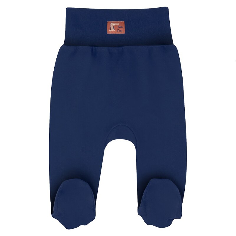 Pantaloni cu botosei pentru baieti Mini Junior 402221, Bleumarin 56 cm