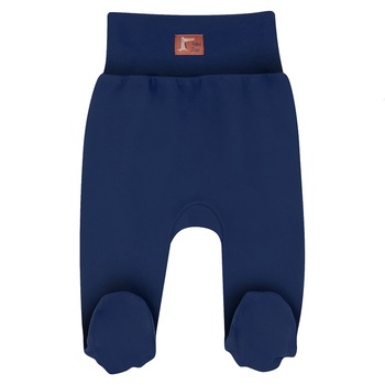 Pantaloni cu botosei pentru baieti Mini Junior 402221, Bleumarin 56 cm Pantaloni cu botosei pentru baieti Mini Junior 402221, Bleumarin 56 cm