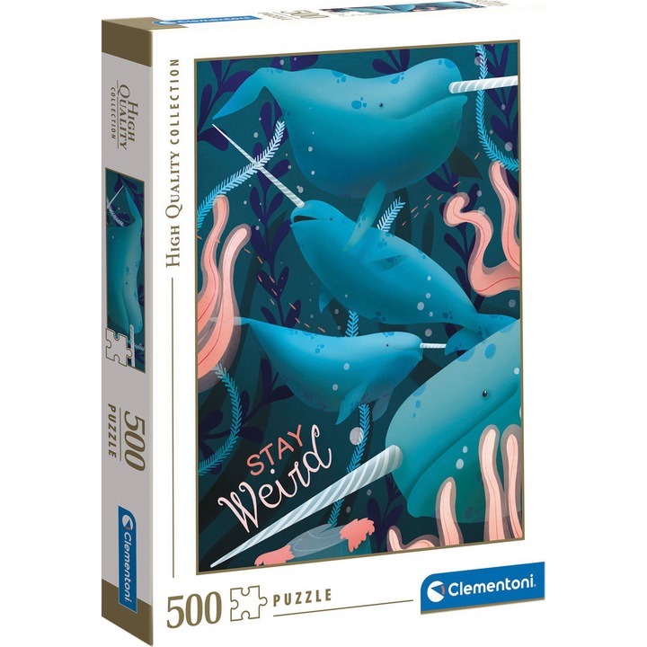 Puzzle Clementoni - Fantastic animals, 500 piese