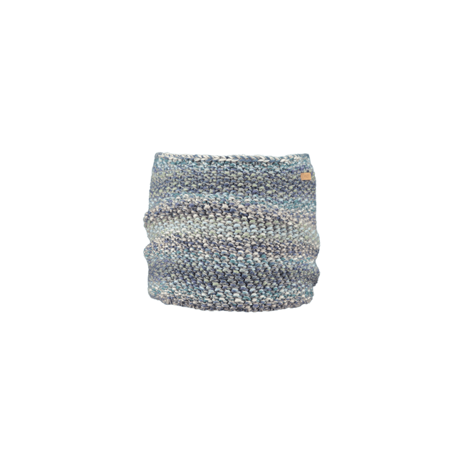 Esarfa Barts Flake Col, Albastru Deschis