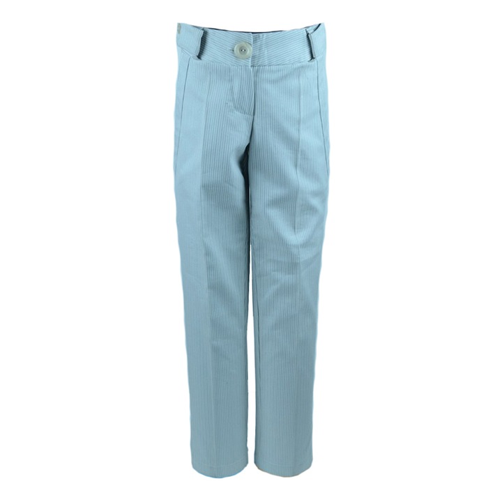 Елегантен панталон за момиче Mikrus MKRP4C-134-см, Сив 152 СМ