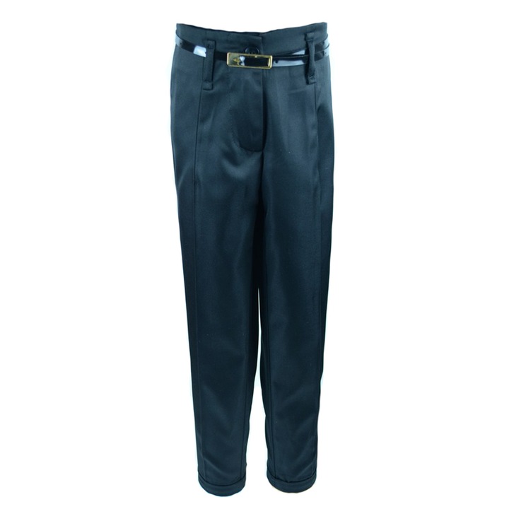 Елегантен панталон за момиче Mikrus PMKR5N-158-cm, Черен 5897