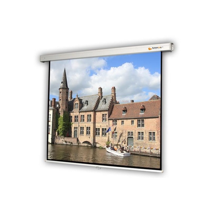 Funscreen 963175 Funscreen Rollo 146x170cm rolós fali vetítővászon