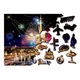 Puzzle Din Lemn PARIS BY NIGHT L, Wooden City, 300 piese