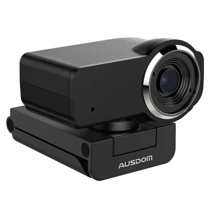 Webkamera, Ausdom, AW635, Full HD 1080 p, beépített mikrofon, USB 2.0, Plug and play
