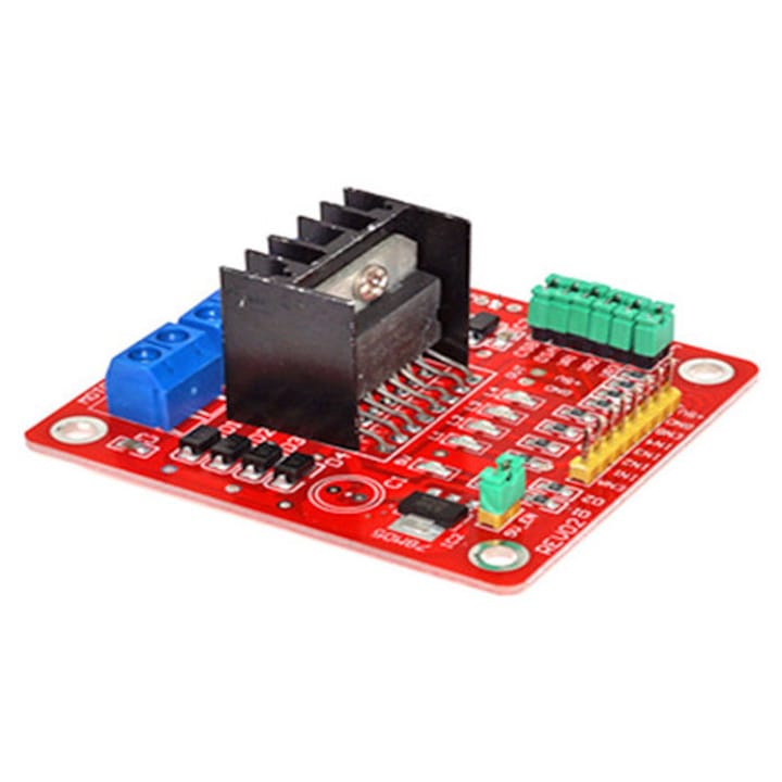Modul Driver Motor DC cu punte H dubla, L298N