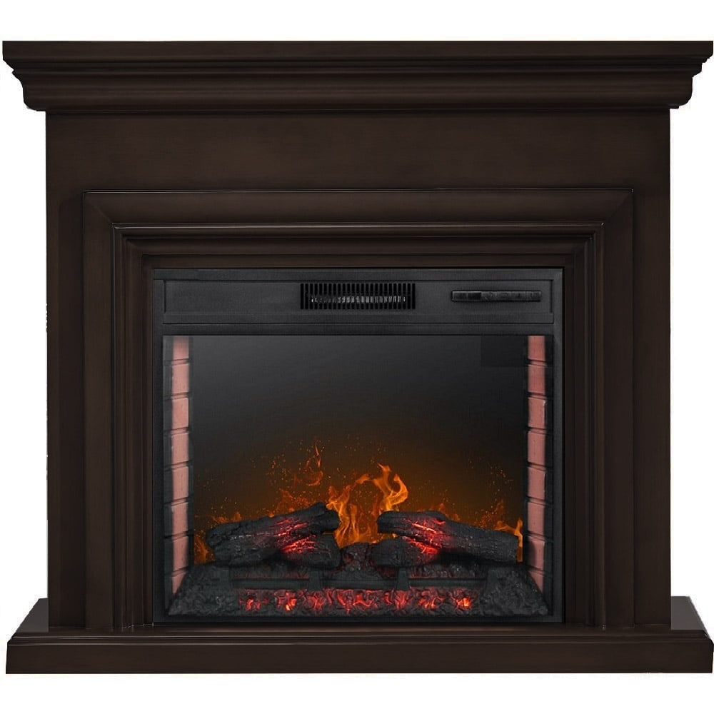 Semineu electric 3D ElectricSun SONIA wenge cu focar MARE 28 inch, L120xH102cm, cu sunet