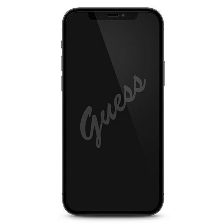Guess edzett üveg kijelzővédő GUSPP12LSLT iPhone 12 Pro Max 6,7 készülékhez Vintage Magic Logo