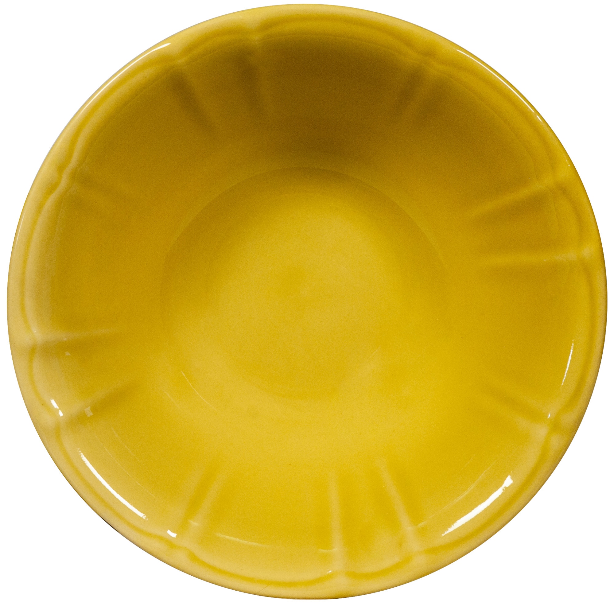 Salatiera mare, Cesiro, 23 cm, 1000 ml, Galben Mustar