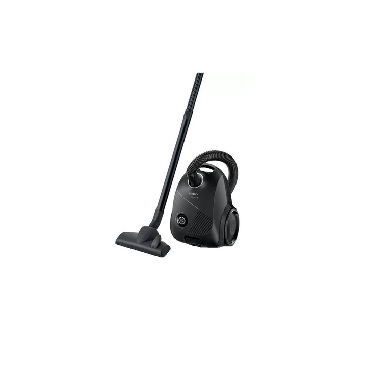 Прахосмукачка Bosch BGLS2BA1, Vacuum cleaner with bag 3.5 l, Series 2, 600W, 80 dB(A), black - BGLS2BA1