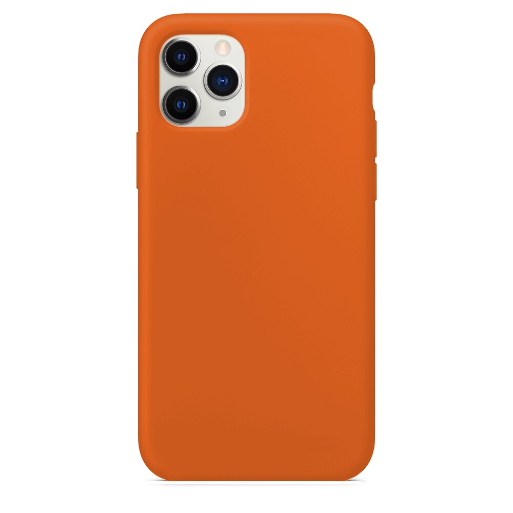 Husa Premium Soft pentru iPhone 11 Pro, UNIFY, silicon, full protection, portocaliu