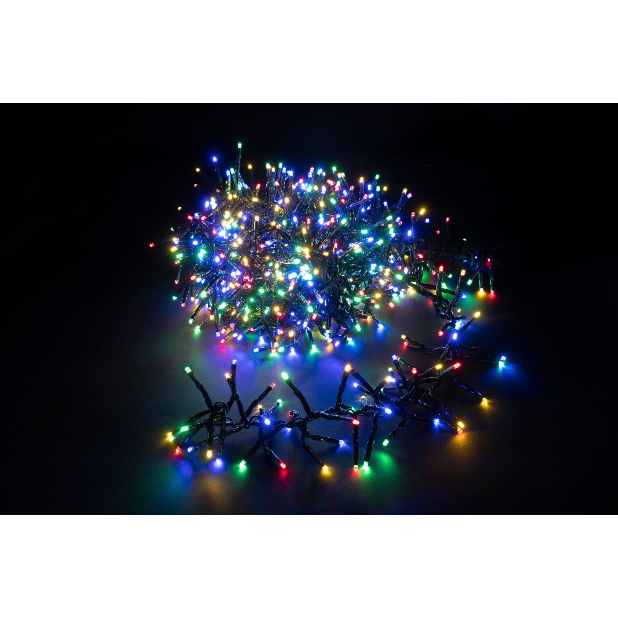 Instalatie pentru Craciun smart cu 768 led-uri multicolore, functie Wi-fi, 5.5 m