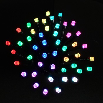 Instalatie pentru Craciun smart cu 100 led-uri RGB, 9.9 m, control digital al culorilor Instalatie pentru Craciun smart cu 100 led-uri RGB, 9.9 m, control digital al culorilor