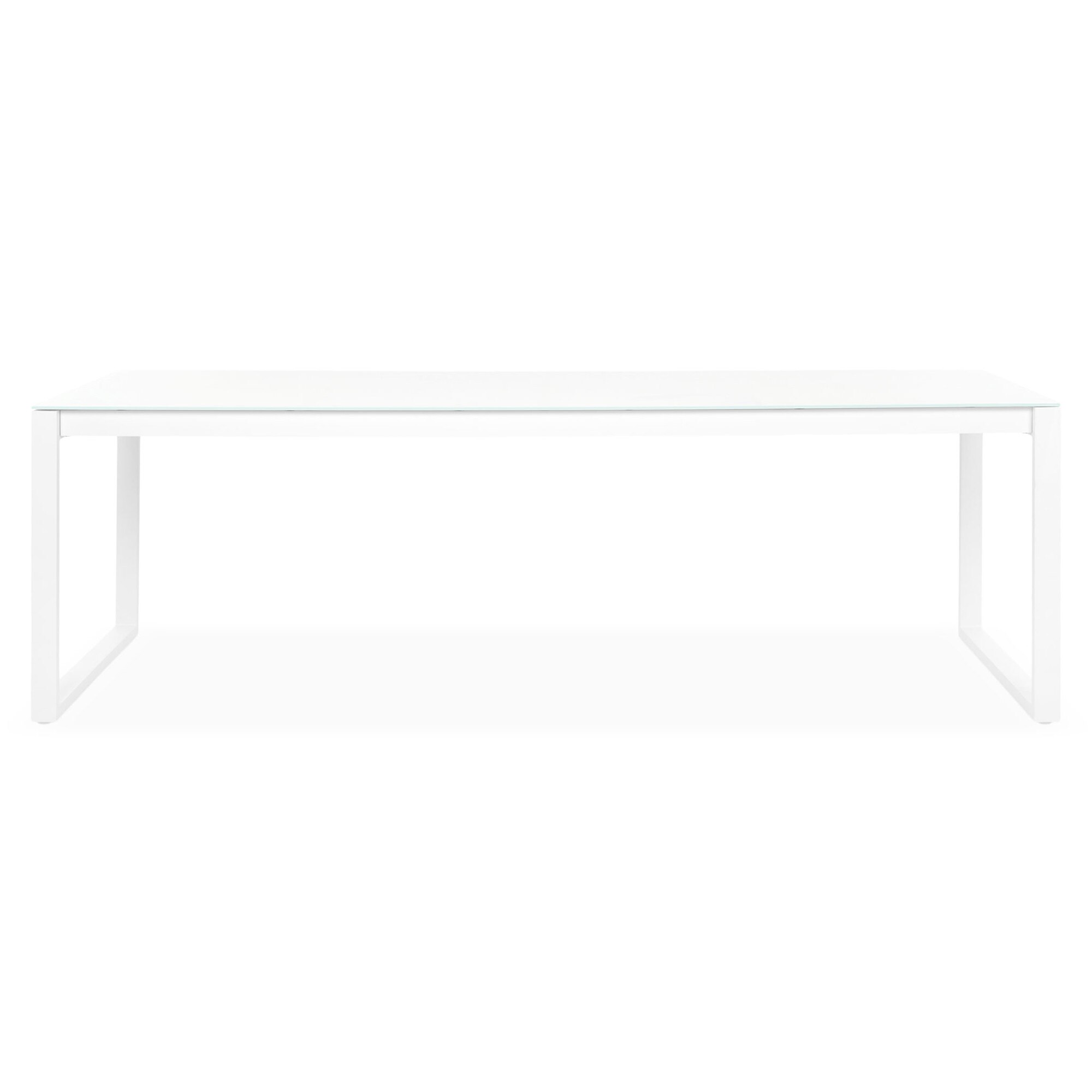 Masa dreptunghiulara gradina/terasa BELLUNO L.240 l.100 H.75 alb