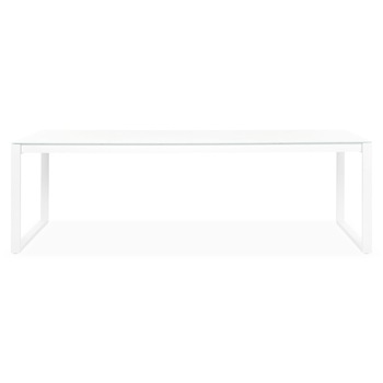 Masa dreptunghiulara gradina/terasa BELLUNO L.240 l.100 H.75 alb Masa dreptunghiulara gradina/terasa BELLUNO L.240 l.100 H.75 alb